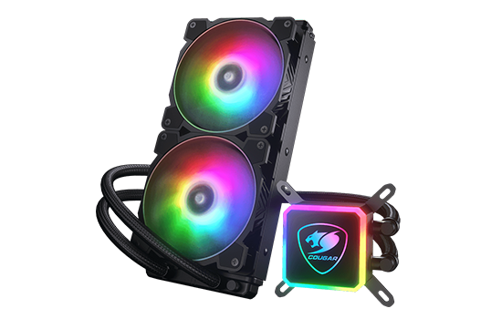 Water Cooler Gamer Cougar Aqua 240, ARGB 240mm
